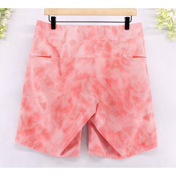 Lululemon Men's Current State Shorts Shadow Mesh Red Orange Sz 33 - Picture 2 of 8